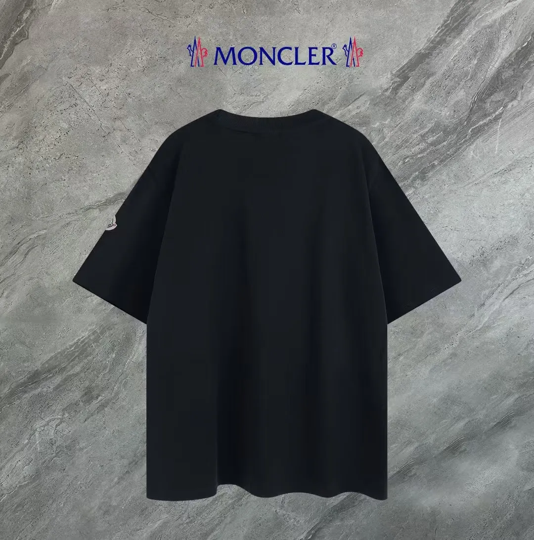 P80💰《Moncler~ 》 2026New Arrival Quality T ， , Versatile Quality ！ ‼ 32 250G ‼ ， ， ， ， T 🤪 Sizes：S-M-L-XL-2XL ：Black，White， Same Style